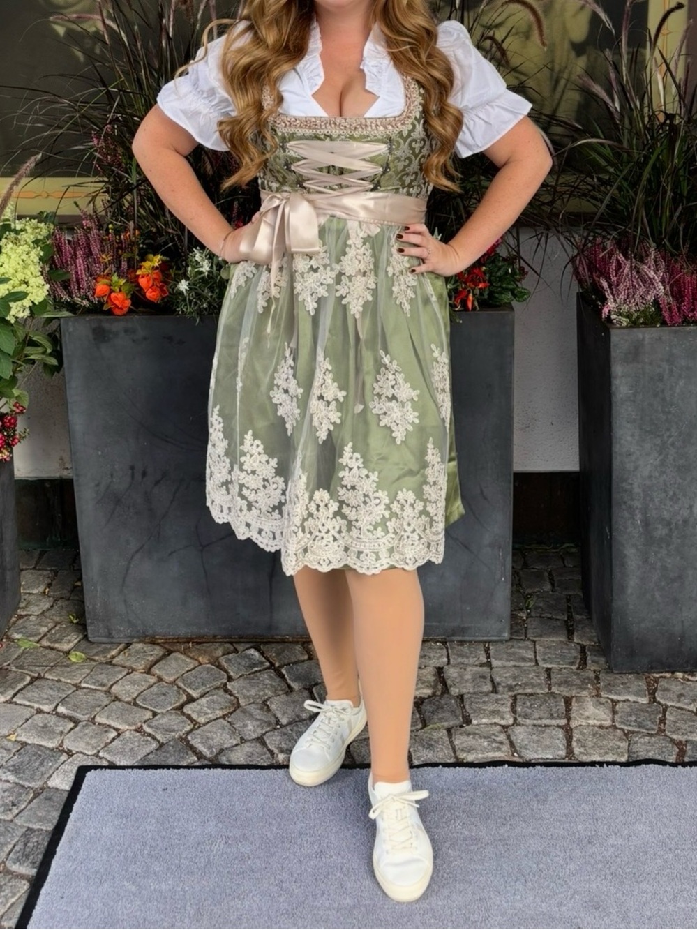 Green Oktoberfest Dirndl